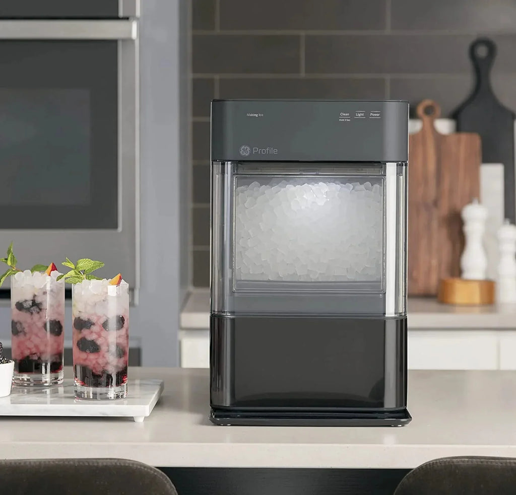 GE Profile Opal 2.0 Nugget Ice Maker, 24 Pounds Per Day, Black Stainless - XPIO23BCBT