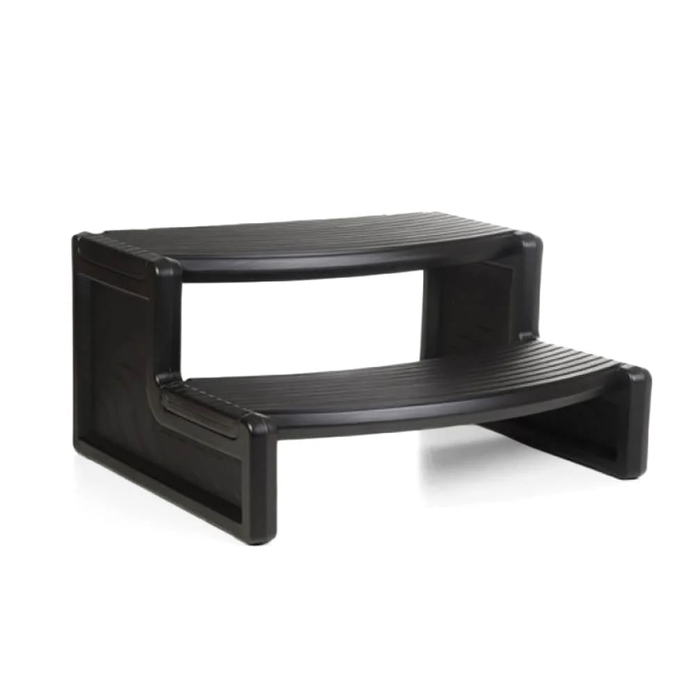 Confer Plastics Resin Multi-Purpose Spa And Hot Tub Handi-Step Steps, Black