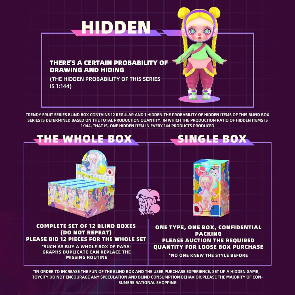 HAOHAINA Fashion Trendsetter Series Blind Box Action Figures, 12-Pack