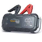 YaberAuto Car Battery Jump Starter 6000A, 26800mAh, 45W, 600 Lumens - YABERAUTOYA60