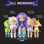 HAOHAINA Fashion Trendsetter Series Blind Box Action Figures, 12-Pack