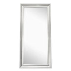 Full Length Beaded Frame Mirror, 66" H x 32" W - Freestanding Or Wall Mounted