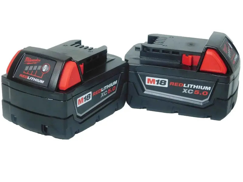 Milwaukee 18V 5Ah Lithium-Ion Battery 2 Pack - M18
