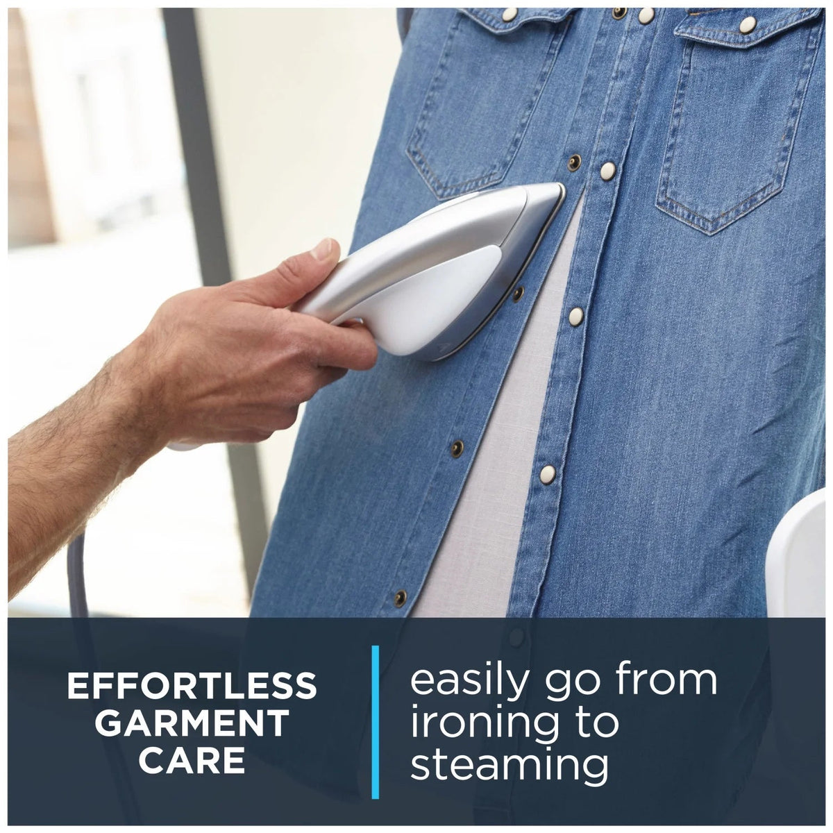Rowenta IXEO Full-Size Garment Steamer With Ironing Board, 65 Inch, 1500 Watts - QR1410