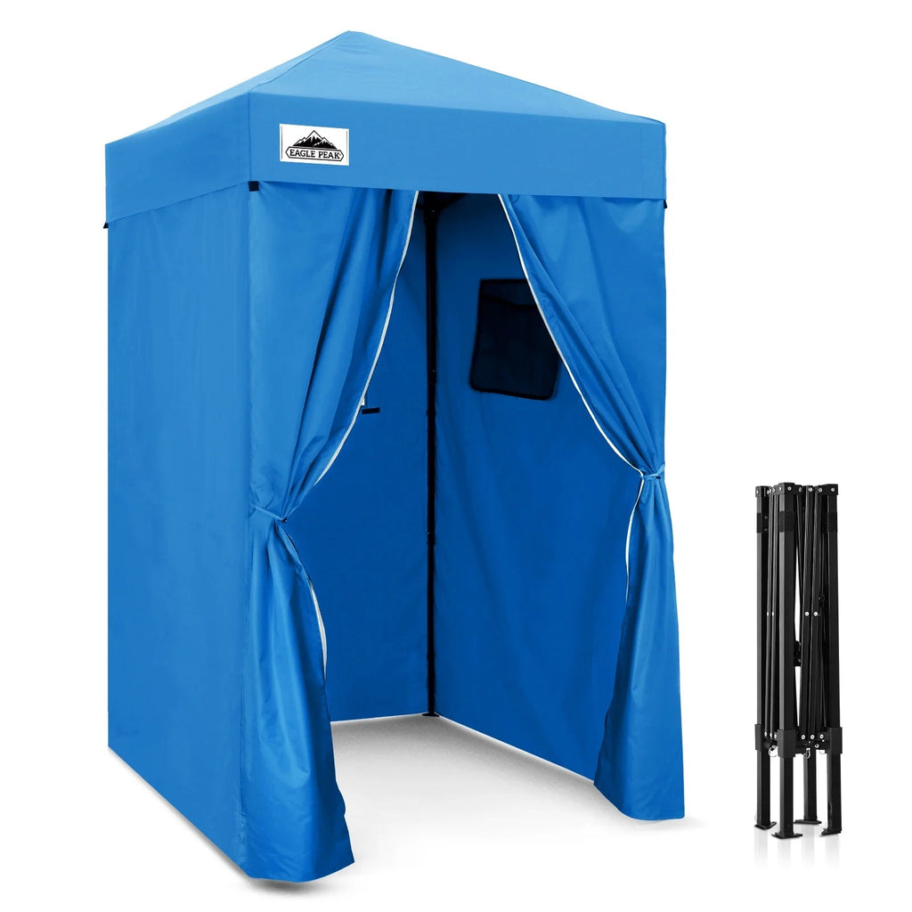 EAGLE PEAK Ultra Compact 4 ft x 4 ft Pop-Up Changing Room Canopy - Flex