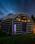 Inflatable Nightclub Party Tent With Lights, 19.7 x 16.4 x 12 Ft