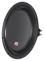 MTX 3512-04S 12in 600W Shallow Subwoofer With Sealed Enclosure, Amplifier And Wires - 3512-04S