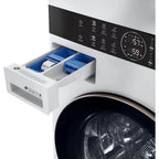 LG Electric Laundry Center, 4.5 Cu. Ft. Washer And 7.4 Cu. Ft. Dryer, Gray - WKE100HWA