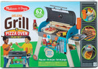 Melissa & Doug Wooden Grill, Smoker And Pizza Oven Play Set - 30608