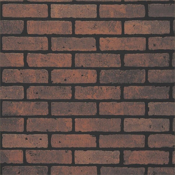 DPI Red Brick Gaslight II Wall Paneling, 4 Ft. x 8 Ft. x 1/4 In.