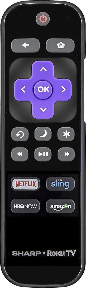 Sharp 55-Inch Class Roku Smart LED HDTV - 1080p Full HD With Voice Remote