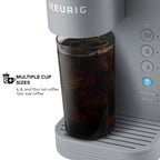 Keurig Single-Serve K-Cup Pod Coffee Maker, White - K-Iced Essentials