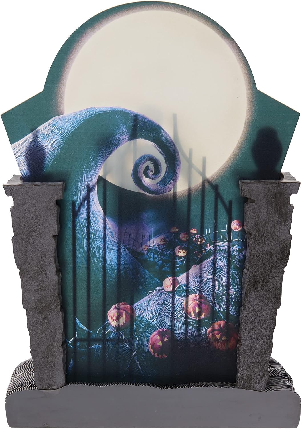Enesco Disney Showcase Nightmare Jack And Sally Dancing Light Statue, 9 Inch - 6010732