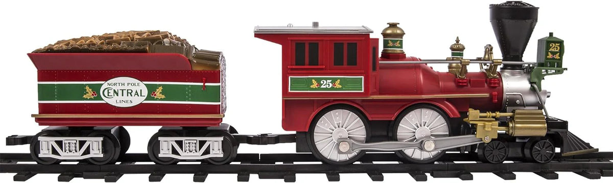 Lionel Arctic Central Battery-Powered Train Set With Remote Control And Inner Track Expansion Pack - 50 x 73 in