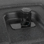 Toter Wheeled Trash Can, 96 Gallon, Black