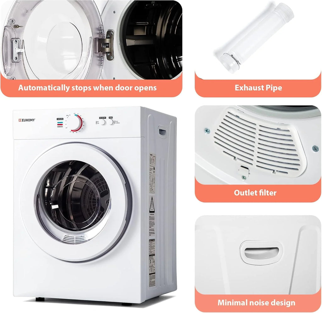 Portable Clothes Dryer 1.8 cu. ft. White - CD-7-NEW