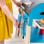 Melissa & Doug Wooden Grill, Smoker And Pizza Oven Play Set - 30608