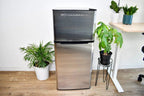 Frigidaire 4.5 Cu. Ft. 2-Door Compact Refrigerator With Chrome Trim - EFR451, Platinum