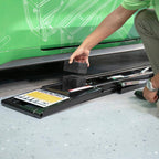 Portable Hydraulic Vehicle Lift System, 7,000 lb Capacity, 110V AC