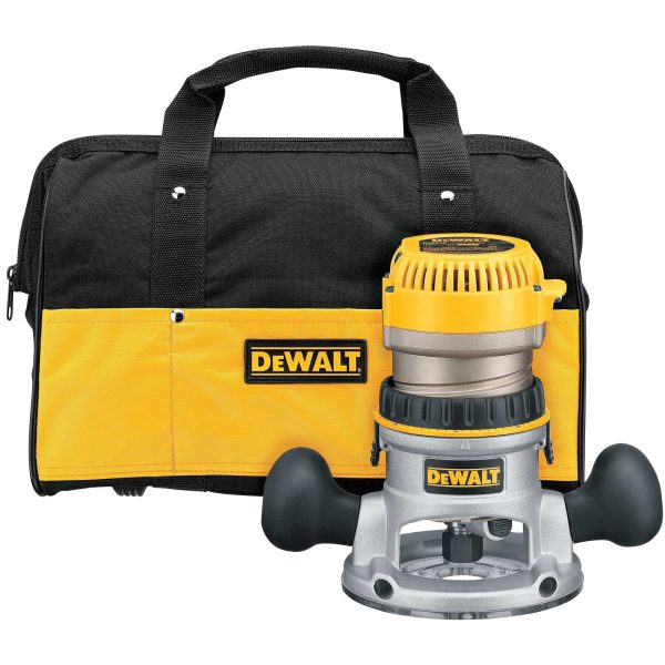 Fixed Base Corded Router With Soft Case, 1/2-in Collet, 2.25 HP, 12 Amp, Tool Only