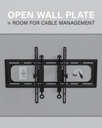 Tilting TV Wall Mount For 46 To 90 Inch Flat-Screen TVs, VESA 200x100 To 690x415