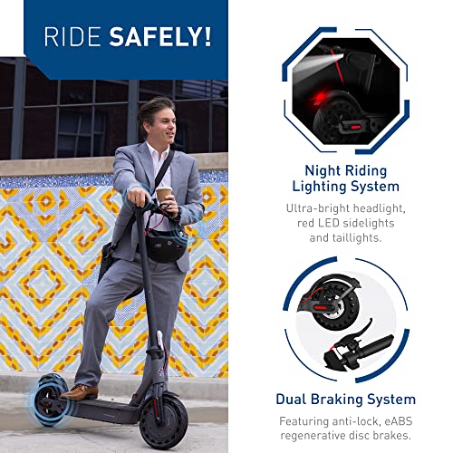 Hiboy Folding Electric Scooter, 500W Motor, 10in Solid Tires - S2 Pro