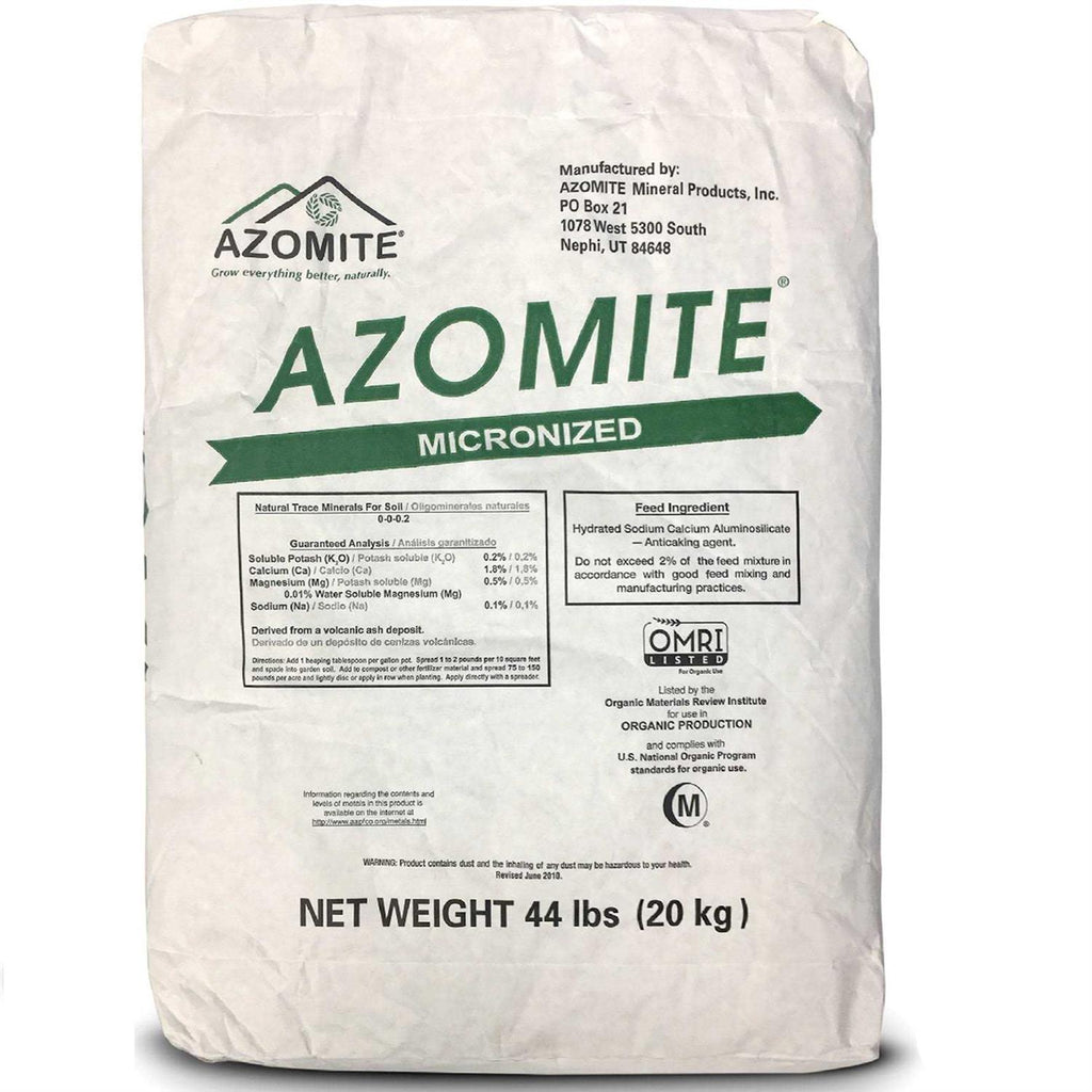 Azomite Micronized Natural Mineral Product 44 lb Bag
