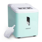 Igloo Self-Cleaning Countertop Ice Maker, 1.5 qt, 26 lbs/24 Hours, Aqua