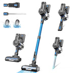 YOMATECH Cordless Stick Vacuum Cleaner, 30KPa, 365W, 6-in-1 - S100
