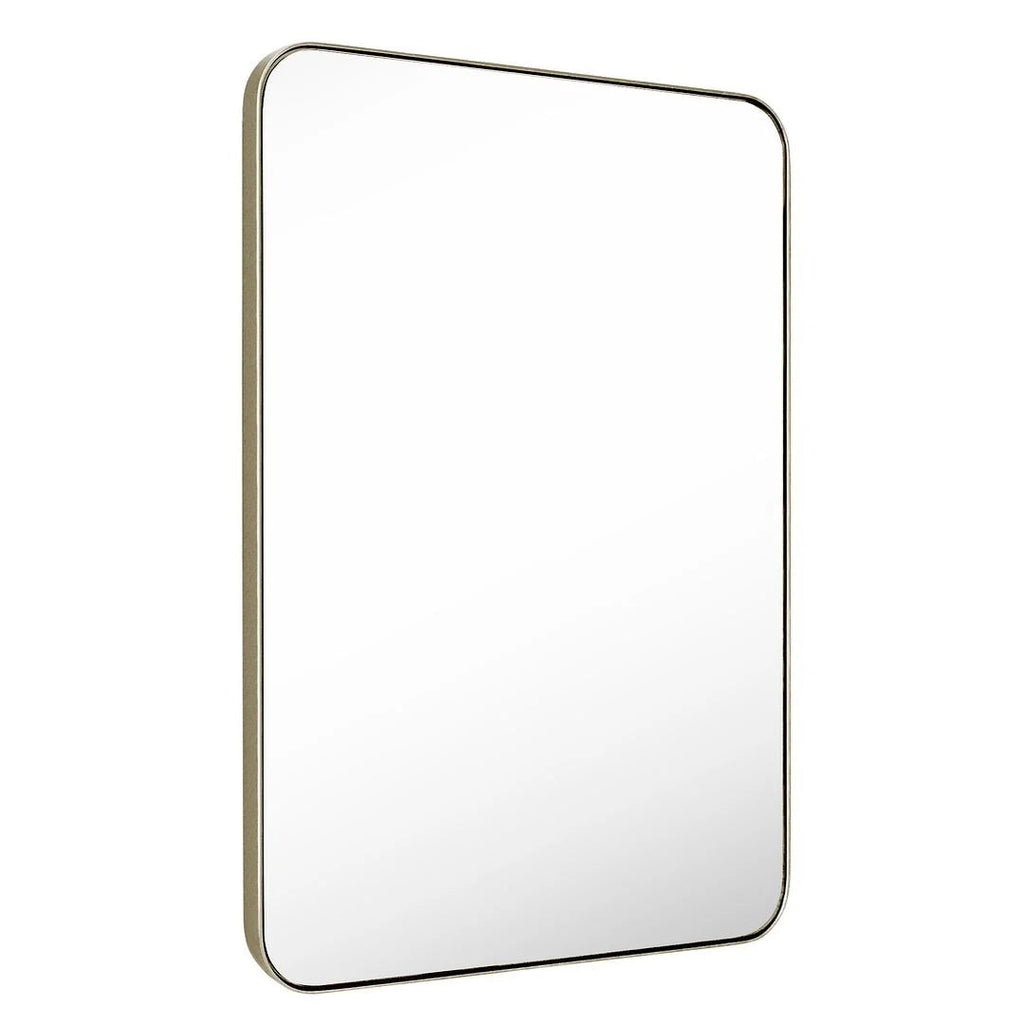 Metal Wall Mounted Decorative Mirror - Vertical Or Horizontal Hanging