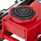 Black/Red Fast Lift Service Jack, 3.5 Ton Capacity, Red - B6350