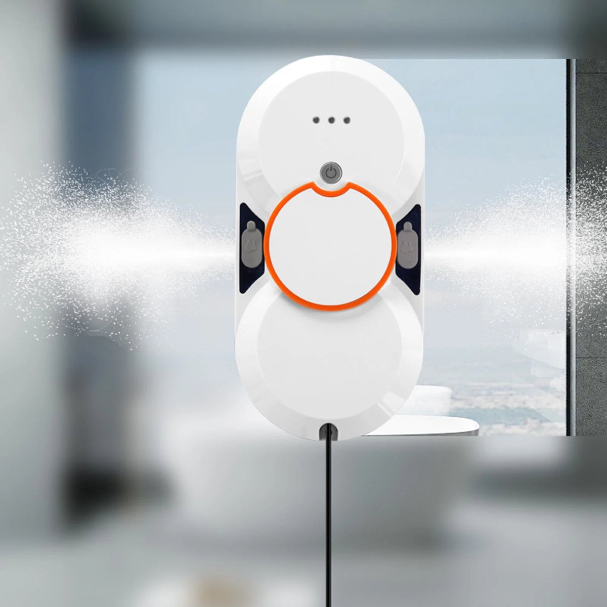 Oenbopo Window Cleaning Robot With Remote Control, 90W, White