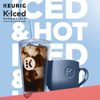 Keurig Single-Serve K-Cup Pod Coffee Maker, White - K-Iced Essentials