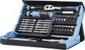 HAZET SmartCase 73-Piece Bit Set, Hexagon 6.3 (1/4 Inch), Blue/Black - 2200SC-31