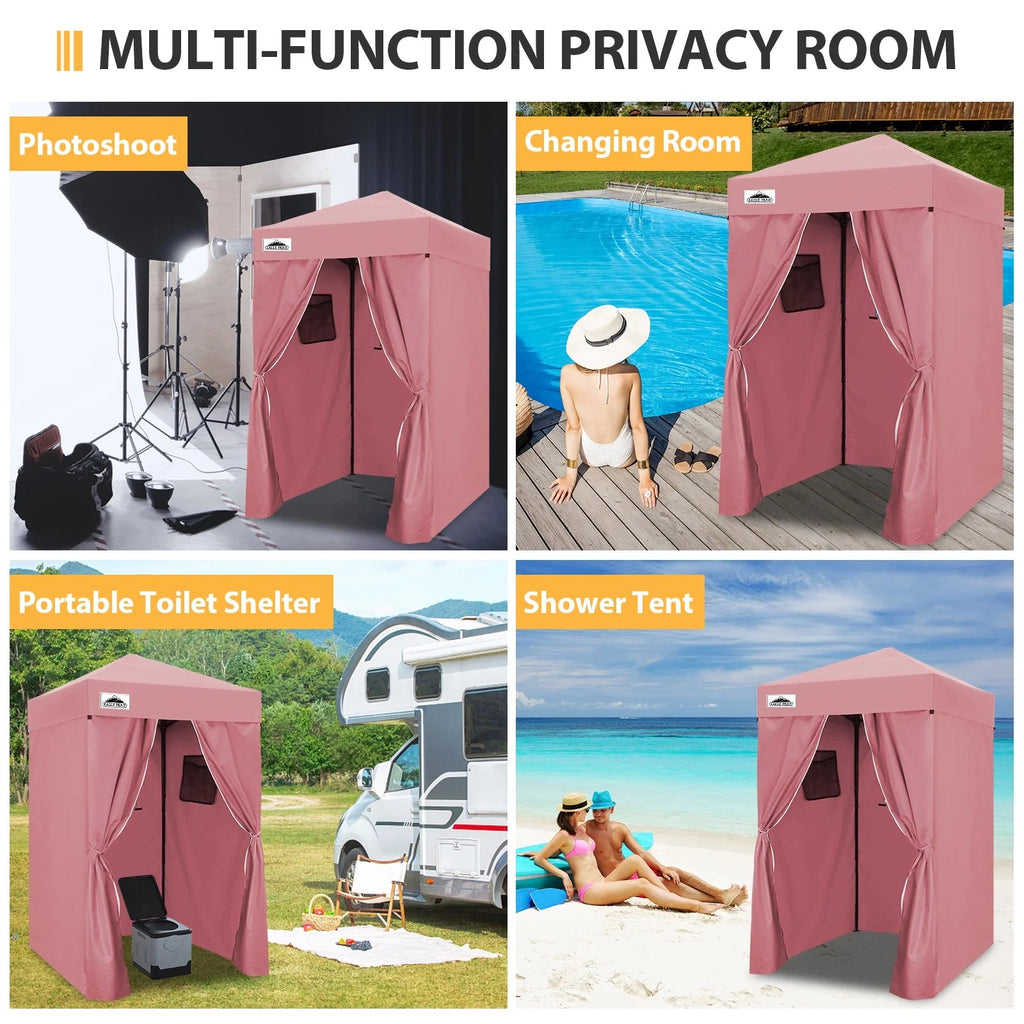 EAGLE PEAK Ultra Compact 4 ft x 4 ft Pop-Up Changing Room Canopy - Flex