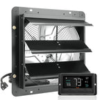 VEVOR 14 inch Exhaust Fan, 1513 CFM, 120V/60Hz, 30W - Smart Controller