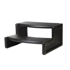 Confer Plastics Resin Multi-Purpose Spa And Hot Tub Handi-Step Steps, Black
