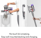 Dyson Cordless Stick Vacuum Cleaner, 0.14 Gallons, Silver/Nickel - V8 SV25