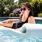 TRC Recreation Super Soft Ultra Sunsation Pool Float Lounger Raft - 2 Pack
