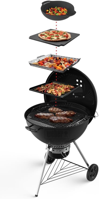 Weber Master-Touch Charcoal Grill, 26-Inch, Black - 1500064