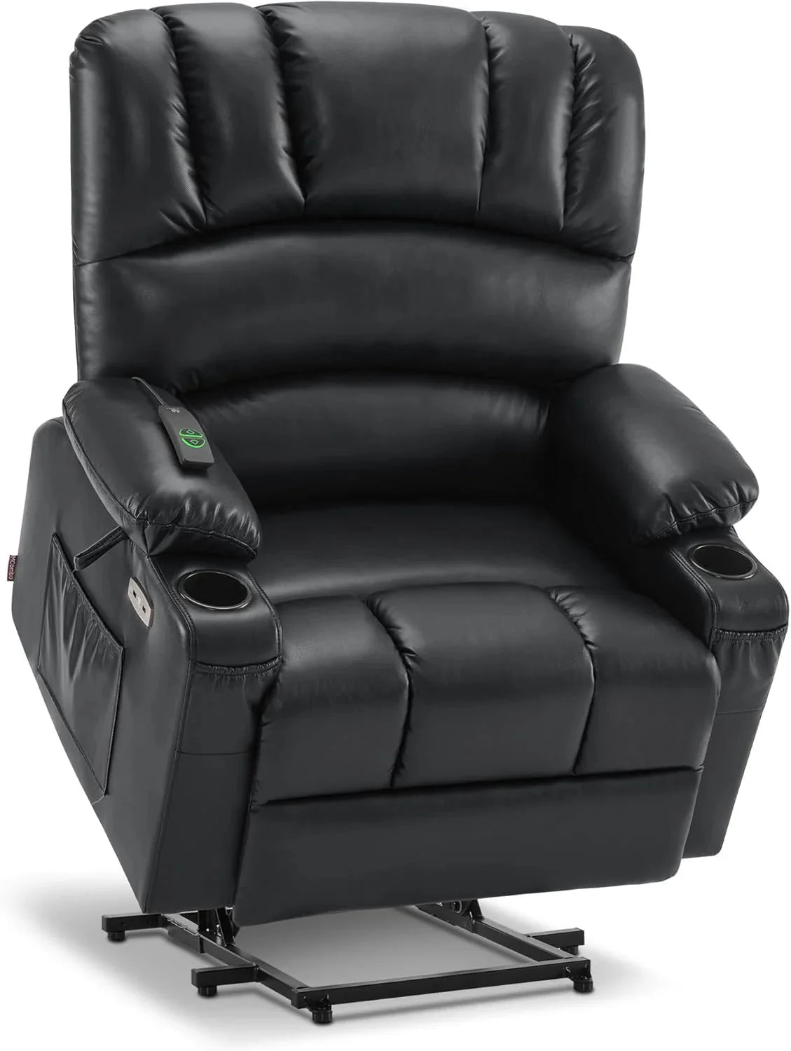 Heated Lift Recliner for Seniors with USB and Cup Holders