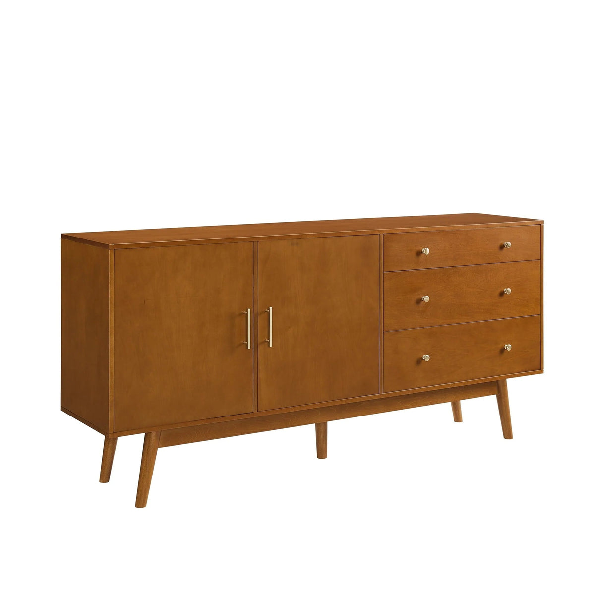 Manor Park 3-Drawer 2-Door Acorn Sideboard - Vincent
