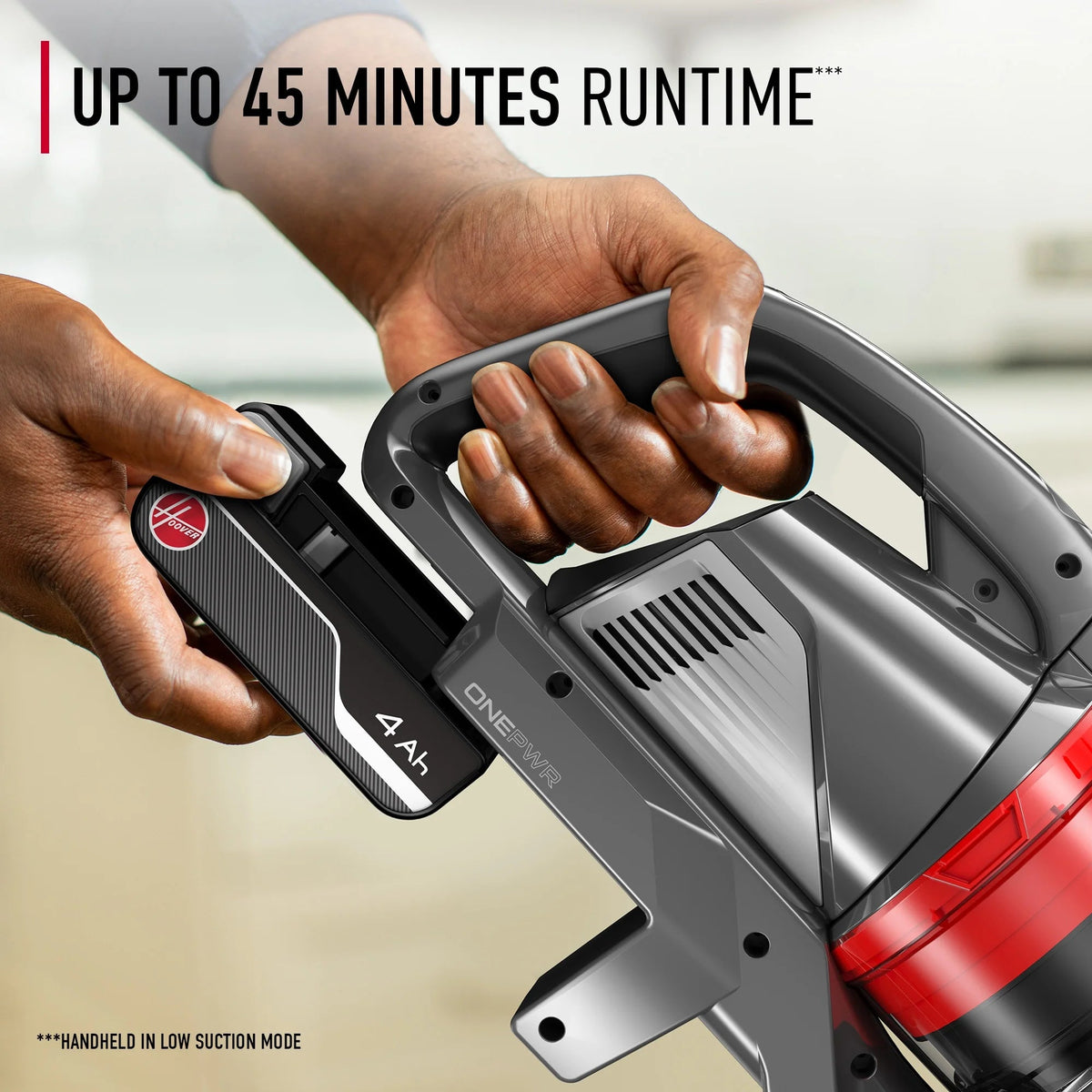 Hoover ONEPWR Emerge Pet Cordless Stick Vacuum, 4Ah Battery, Up To 45 Min. Run Time - BH53612V