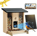 Solar Powered Smart Bird Feeder With Camera, 1080P HD Video, 5200mAh Battery - WEINIAO-SS