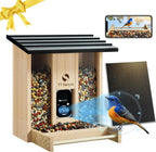 Solar Powered Smart Bird Feeder With Camera, 1080P HD Video, 5200mAh Battery - WEINIAO-SS