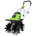 Greenworks Corded Electric Cultivator/Tiller, 8 Amp, 10-inch - 27072