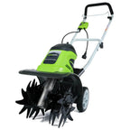 Greenworks Corded Electric Cultivator/Tiller, 8 Amp, 10-inch - 27072