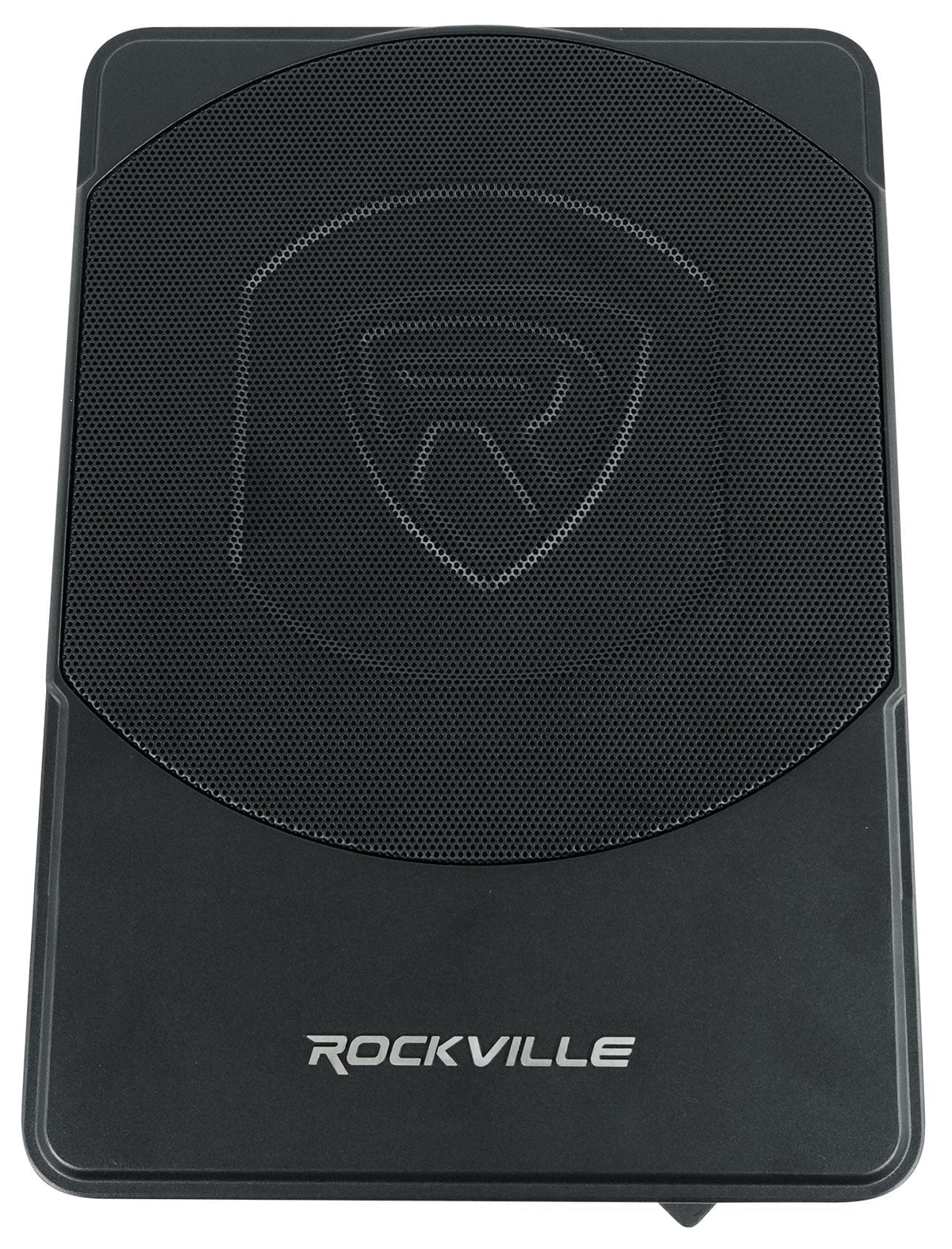 Rockville Slim Under-Seat Powered Car Subwoofer And Amp Installation Kit, 10in 800W - SS10P/RWK81