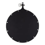 Modern Round Wall Mirror With Decorative Metal Frame