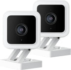 Wyze Cam v3 Wired 1080p HD Indoor/Outdoor Security Camera, White, 2-Pack - WYZEC3X2